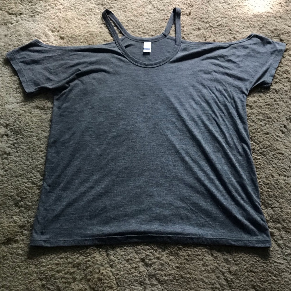 Alternative Apparel cold shoulder top